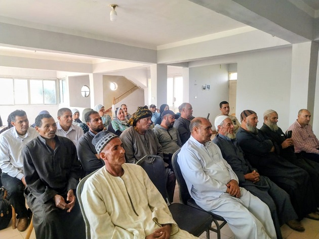 إحدى الندوات الإرشادية لقطاع استصلاح الأراضي 