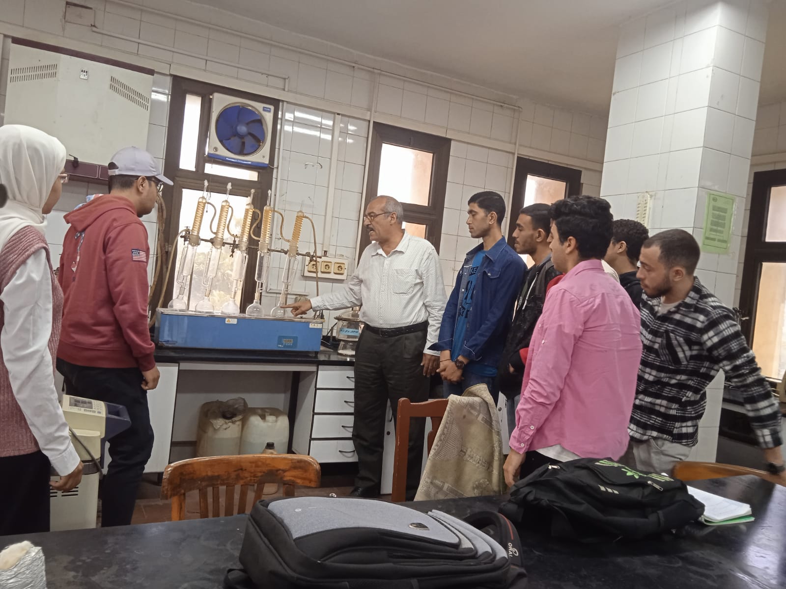 تكنولوجيا الأغذية ينظم تدريبا لطلاب زراعة جامعة القاهرة