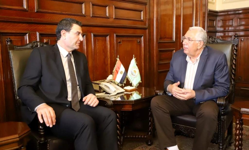 وزيرا الزراعة في مصر ولبنان يبحثان تعزيز التعاون بين البلدين في مختلف الأنشطة الزراعية