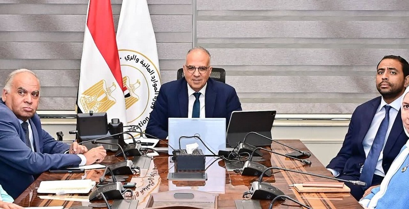 سويلم يبحث مع ممثلي الوكالة الألمانية موقف برنامج إدارة مياه دلتا النيل