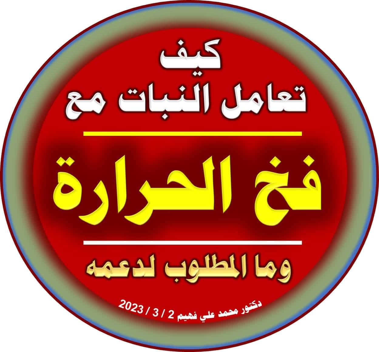 د.فهيم يقدم 7 توصيات للتعامل مع فخ الحرارة 